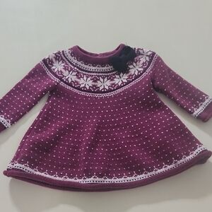 Max Studio Purple Baby Knit Dress
